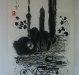 SHANGHAI (2010) ink on paper 27”x54”