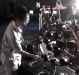 Pandy pounding the SIGBIN GONG